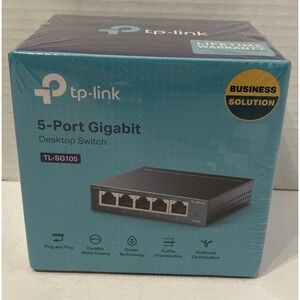 TP Link TL SG105 5 Port Gigabit Desktop Network Switch Business Solution